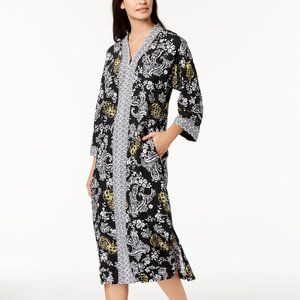 Charter Club Woven Printed Caftan 
